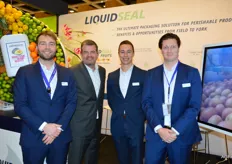 Ernst van den Berg, Victor Monster, Mark Greeve en Glenn Groenewegen van LiquidSeal.